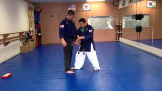 Hapkido One Hand Wrist Grab Defense 36