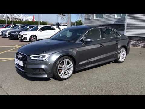 Approved Used Audi A3 Saloon S line for sale at Stoke Audi