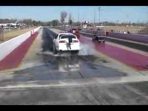 Supra launch and the aftermarket driveshaft let go
