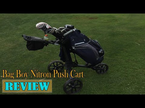 Bag Boy Nitron Push Cart Review - There's 2 Feature NO ONE Talks About! Watch To Find Out!