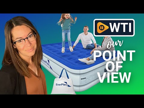 EnerPlex Built-In Pump Air Mattress - WTI product video review