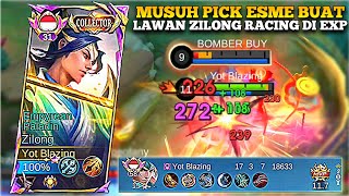Download lagu MUSUH BERPIKIR PICK ESMIRALDA BUAT COUNTER ZILONG RACING?!! TAPI MALAH ESMI YANG DI BANTAI ZILONG!!🥶 mp3