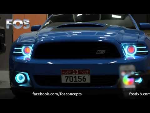 ORACLE Lighting ColorSHIFT WiFi Reciever Demo || FOS Automotive Concepts