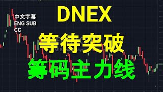 DNEX DAGANG  NEXCHANGE - 等待突破筹码主力线. [CC 中英文字幕 ENG SUB]. YT会员问股福利.盘后筹码峰技术分析.17072023.