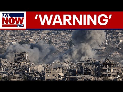 ISRAEL MILITARY: IDF issues evacuation warnings in Gaza