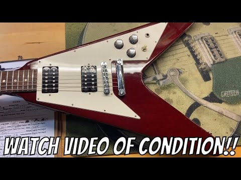1997 Gibson Flying V ’67 Reissue Cherry image 12