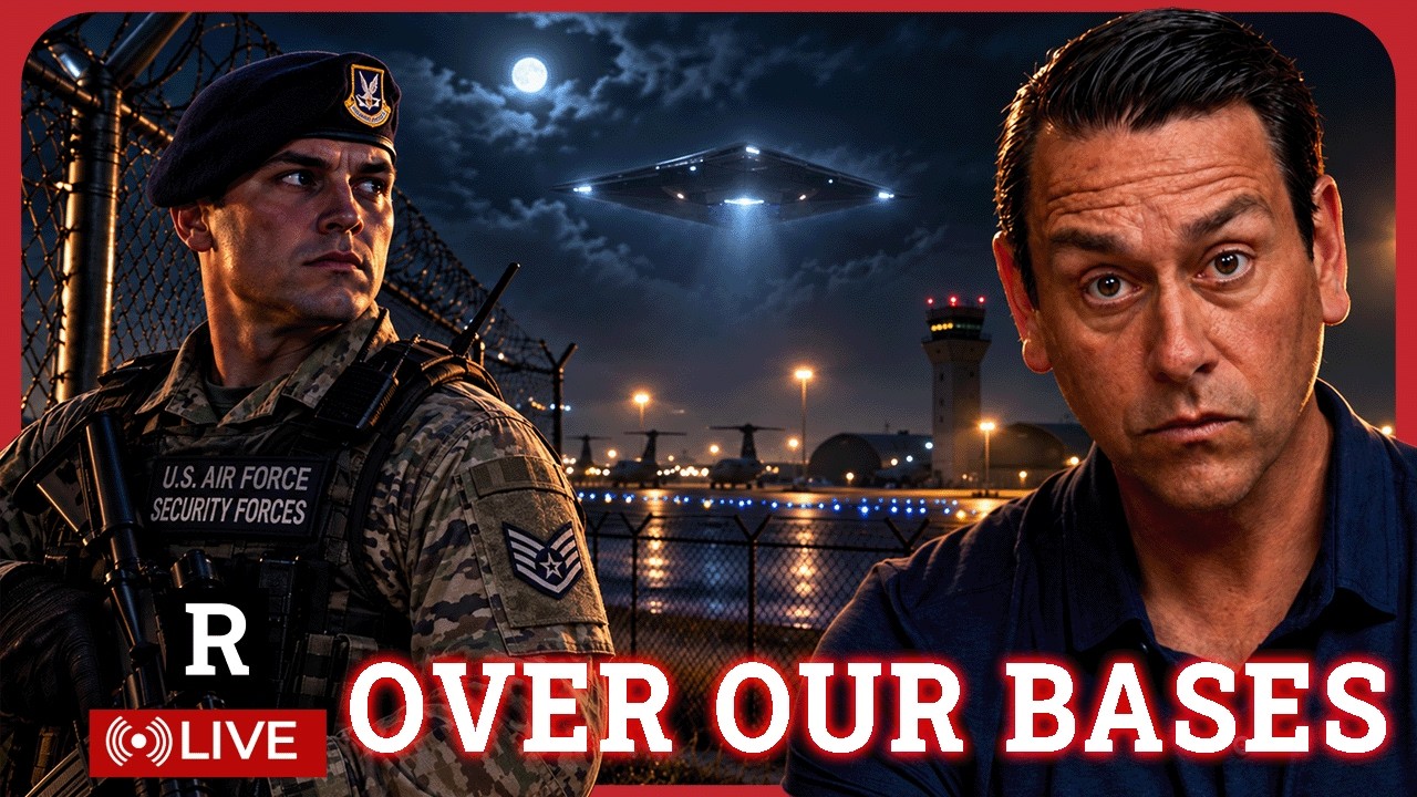 He Witnessed a Stunning UFO Over a US Air Force base