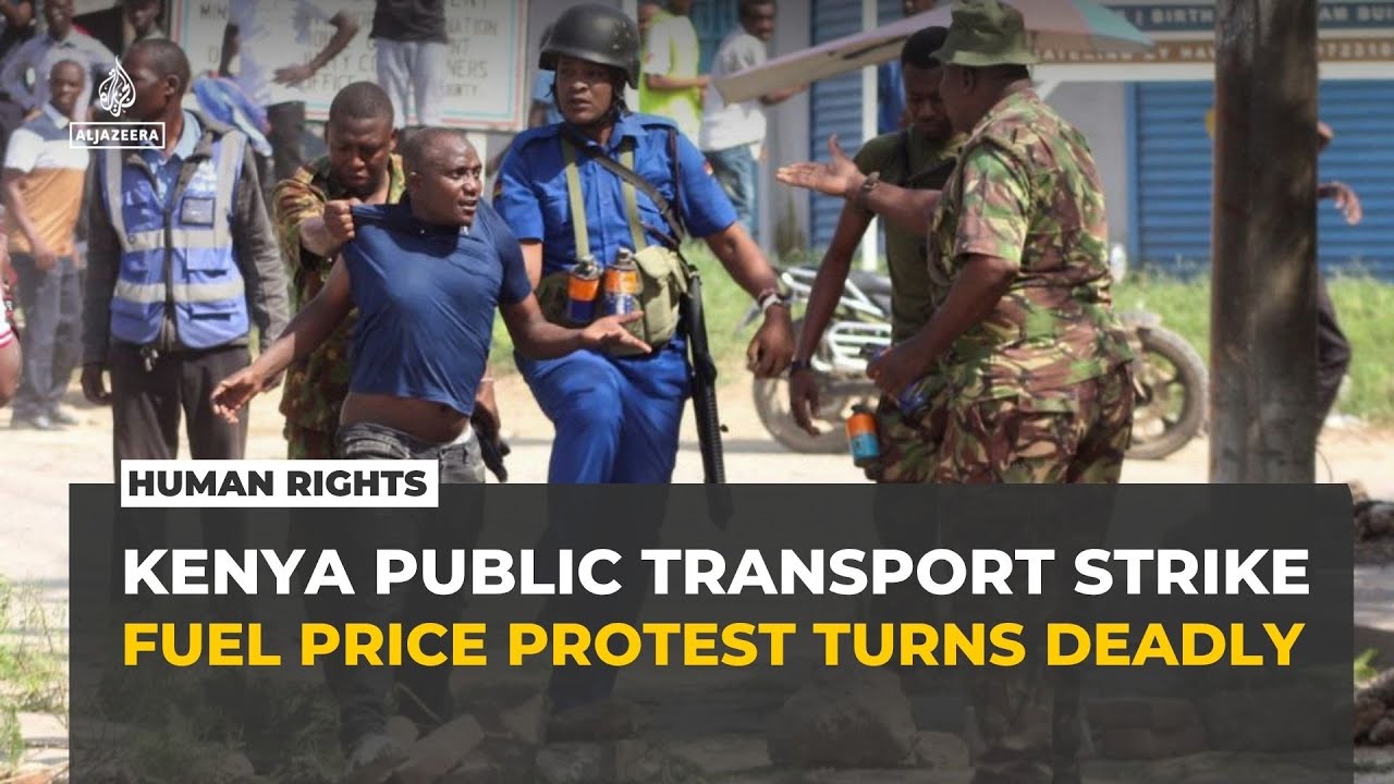 Four killed as Kenya protests erupt over soaring fuel prices