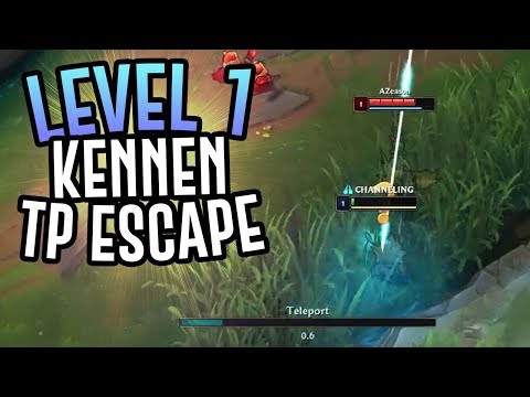 THE PERFECT TP ESCAPE?! - YES Moments - Level 1 Teleport Escape