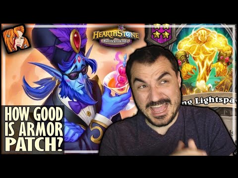 ARMOR PATCH IS THE BEST! - Hearthstone Battlegrounds