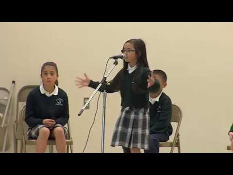 Reciting "Jabberwocky"