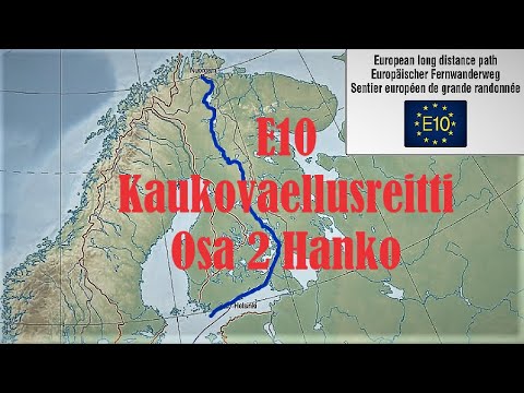 Suomi-seikkailu Hangosta Nuorgamiin ( E10 Kaukovaellusreitti )  Osa2 Hanko