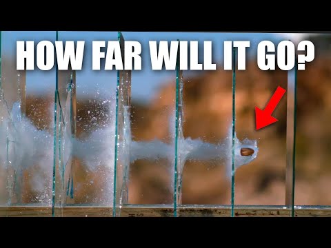 How Much Glass Does it Take to Stop a Bullet?
