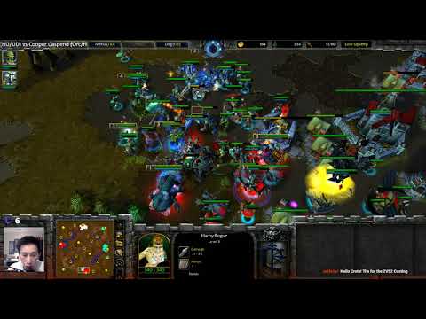 Cash Jon (HU/UD) vs CaspeND Cooper (HU/Orc) - WarCraft 3 - G3 - WCL 2v2 - WC2697