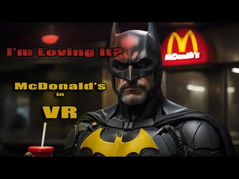 Experience the reality of working at McDonalds in VR
