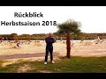 Rückblick Herbstsaison 2018