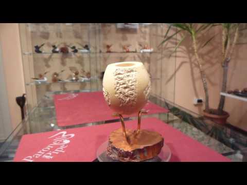 Brand new lemon wood pipe PARONELLI giant apple handmade - item number: 401297612822