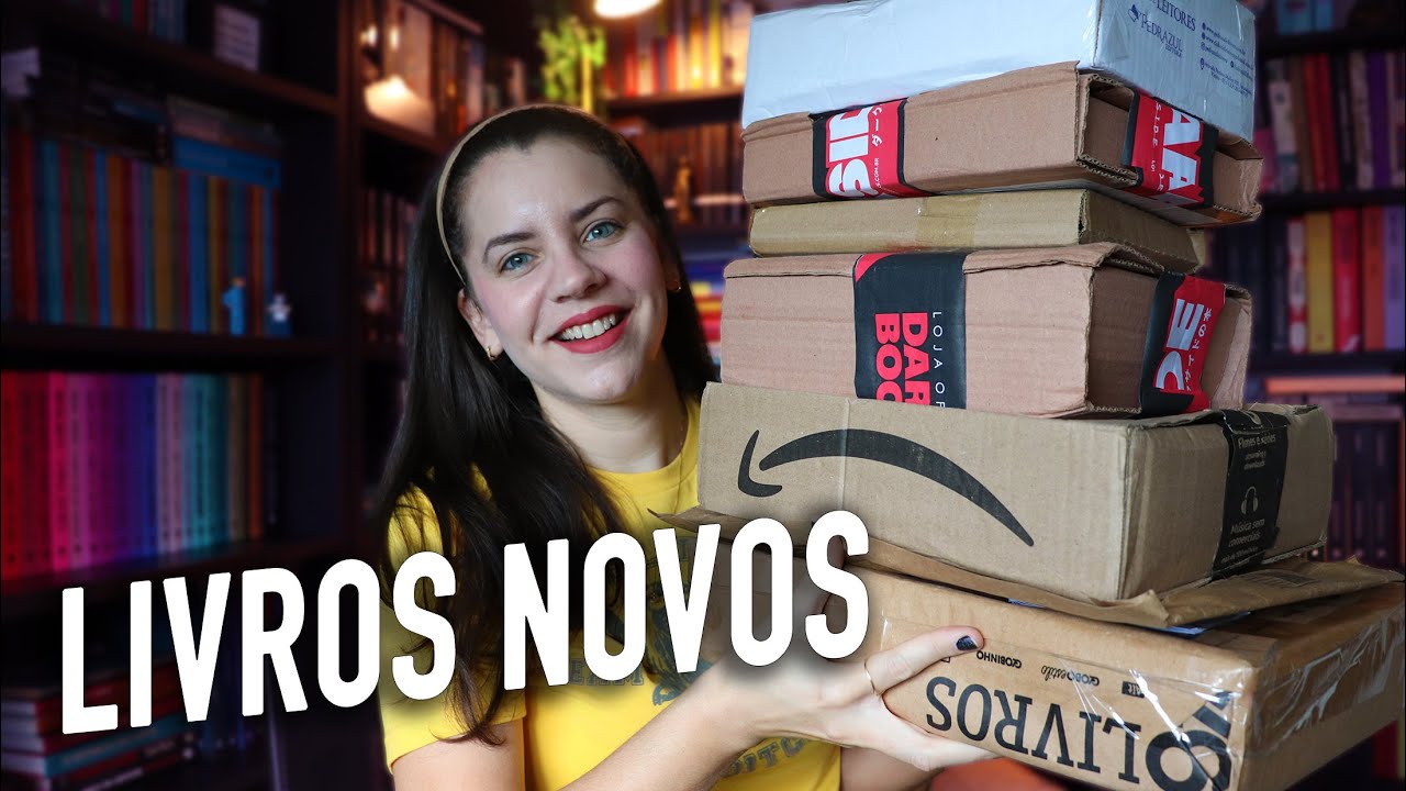 UNBOXING COM OS LIVROS NOVOS DE JANEIRO [2024]