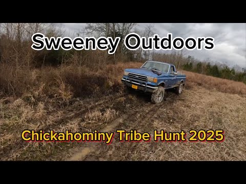 Deer hunting with dogs on tribe land cmon.. deer down.. wish we had more standers 2025 Virginia e-19