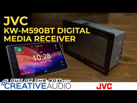 JVC KW-M590BT Digital Media Receiver Unboxing and Overview - Out of the Box