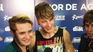 BROMAS APARTE - Abrazame muy fuerte - Entrevista  #LoMejorDeAquiYDeAlli 2016