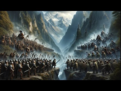 High Pass: Brutal Dwarves vs Men - LOTR BFME 2