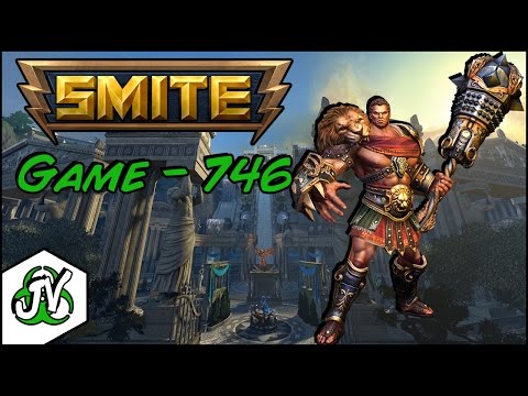 Smite Gameplay - Game 746 - Hercules Mid