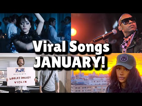 Top 40 Songs That Are Buzzing Right Now On Social Media! - JANUARY 2023!