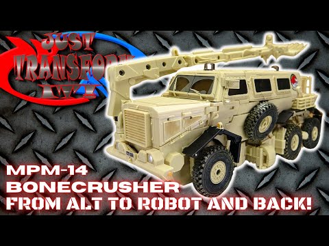 JUST TRANSFORM IT!: MPM-14 Masterpiece Bonecrusher