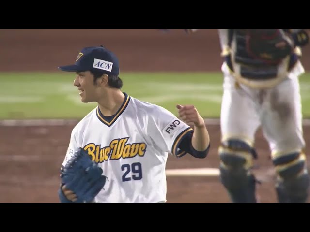 【9回表】バファローズ・田嶋 プロ初完投初完封で2勝目を挙げた‼  2020/9/16 B-E