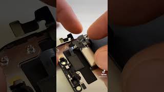 iPhone 12 with no sound from top speaker. Ear speaker replacement