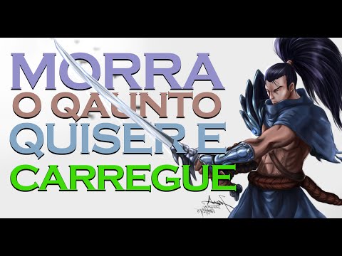 Yasuo - die ten times, then load the game!