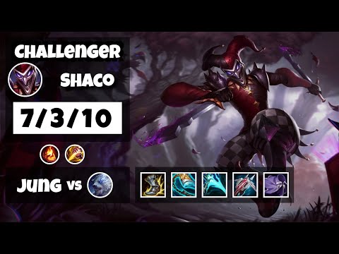 Shaco Jungle S11 11.8 Challenger Replay (7/3/10) - OCE