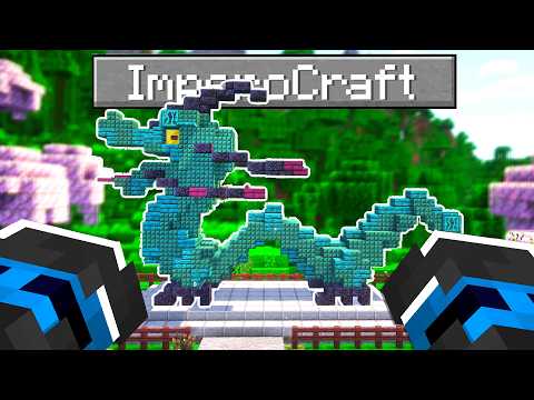 HO COSTRUITO LA STATUA DI UN DRAGO NEL MIO MONDO - ImperoCraft Ep. 249