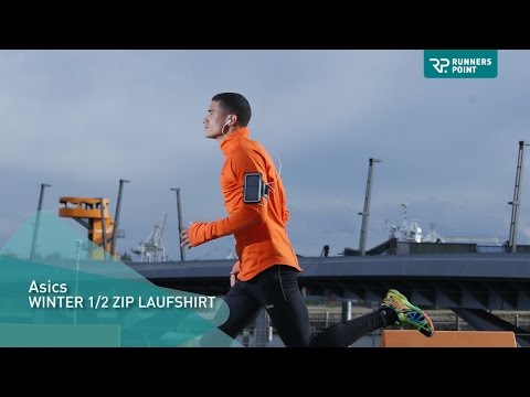 Asics Winter 1/2 Zip Top Laufshirt Herren