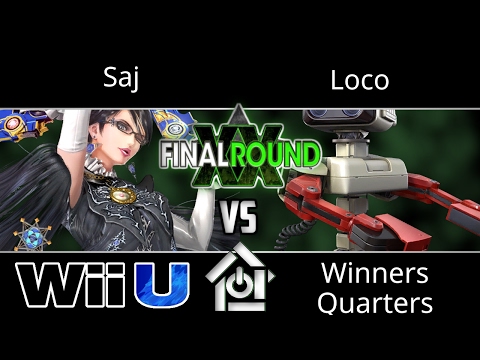 Final Round XX - Saj (Bayonetta) vs Loco (ROB) - Smash 4 Winners Quarters