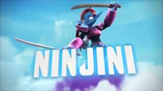 Skylanders Giants (Wii U) Ninjini Reveal