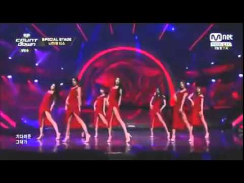 150305 Nine Muses 9Muses   Quinceanera 성인식 @ M! Coundown Special Stage Live
