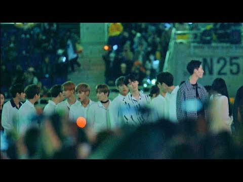 대기 워너원(Wanna One) @171022 BOF 원아시아 개막식[4k Fancam/직캠