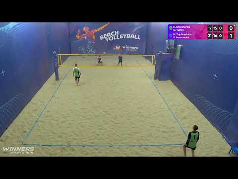22:45 D. Kharchenko / O. Yurtov - M. Zapliusvichka /V. Avramenko 29.01.2023|Winners Beach Volleyball
