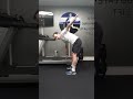 Rotating Toe Touch Warm Up Standing Crossovers