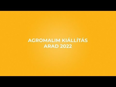 Agromalim kiállítás Arad 2022