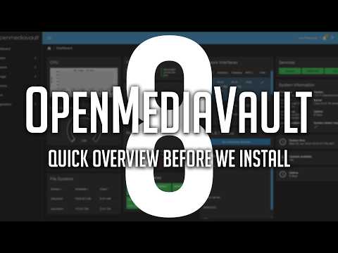 OpenMediaVault 8 Overview - Start Here Before You Install
