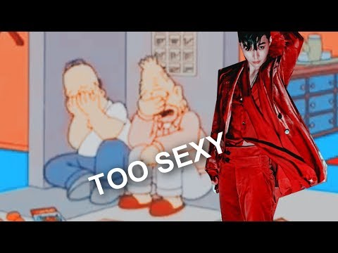 When Yixing is too sexy for handle...