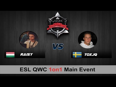 RAISY vs toxjq (Part 2) | QC 1on1 QWC QuakeCon 2017 [Group Stage]