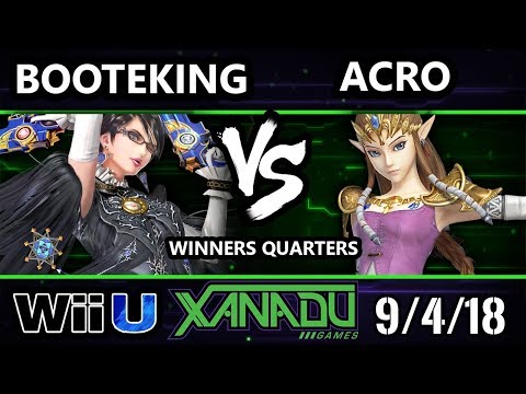 S@X 266 Smash 4 -  BootEKing (Bayonetta) Vs.  Acro (Zelda) Wii U Winners Quarters