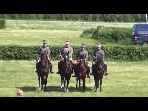 Berittbesichtigung Bayerische Ulanen - Internationale Deutsche Meisterschaften der Kavallerie 2015