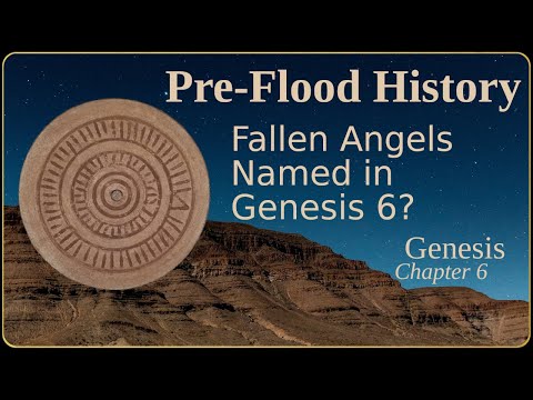 Genesis Pre-Flood History pt 14 - Fallen Angels Named?