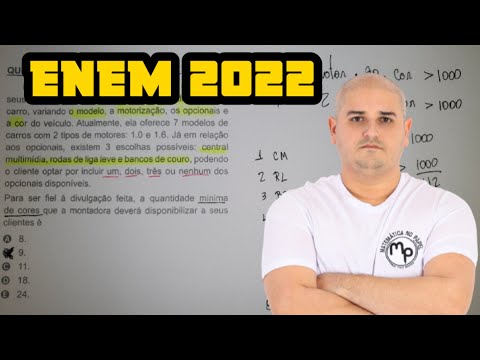 ENEM 2022 - Uma montadora de automóveis divulgou que oferta a seus clientes mais de 1 000