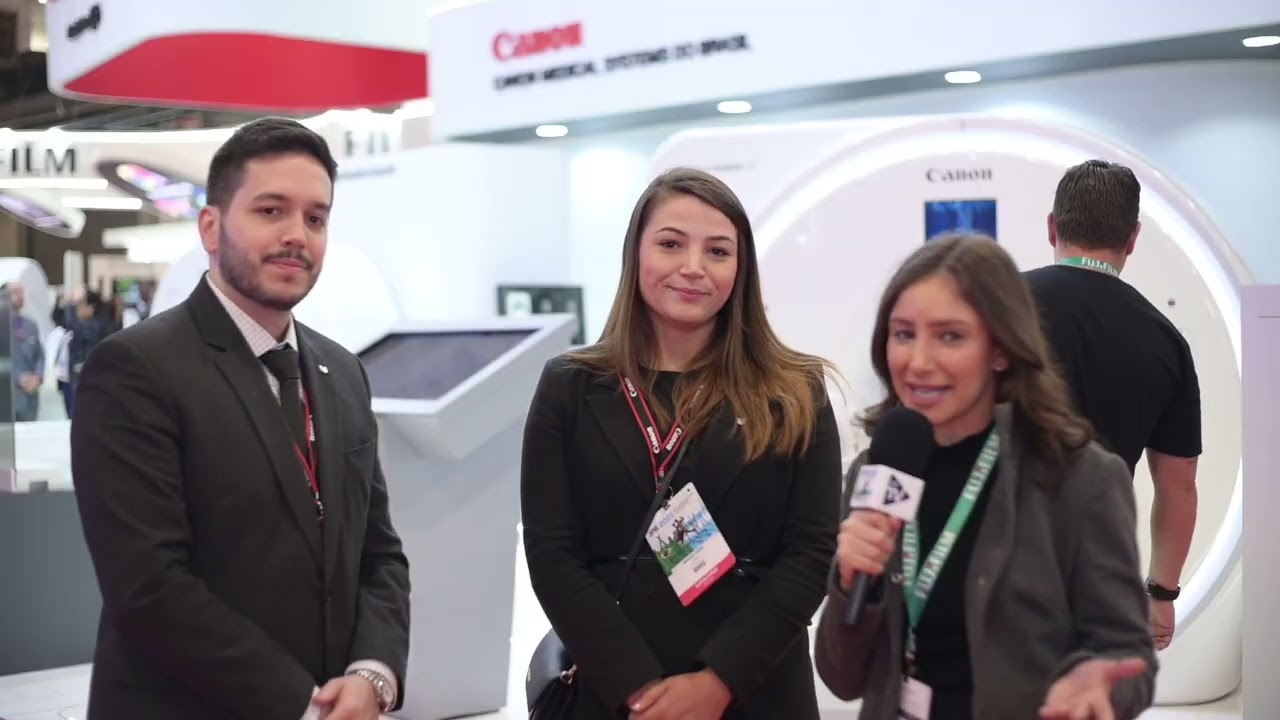 Victor Iozzi e Jessica Vieira - Canon Medical Systems